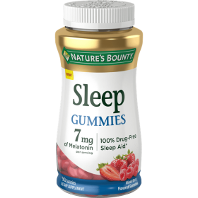 Nature's Bounty Melatonin Mixed Berry Gummies;  7 mg;  90 Count